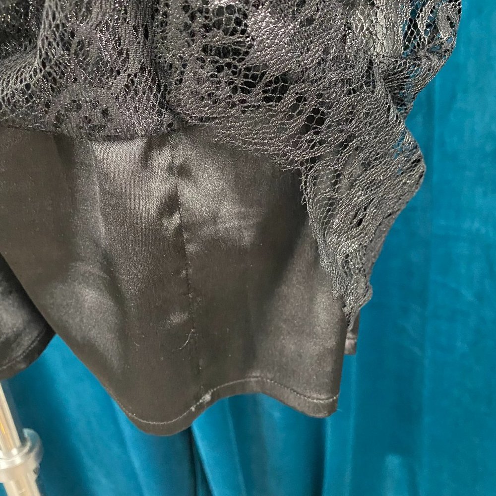 A/X Armani Exchange Lace Mini Dress Black - Picture 11 of 11